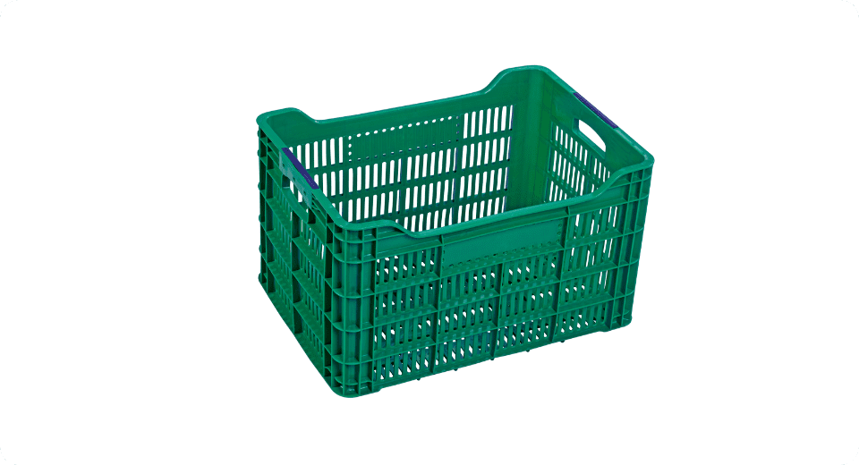 Plastic containers for agricultural use